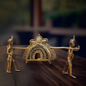 Dokra palanquin showpiece